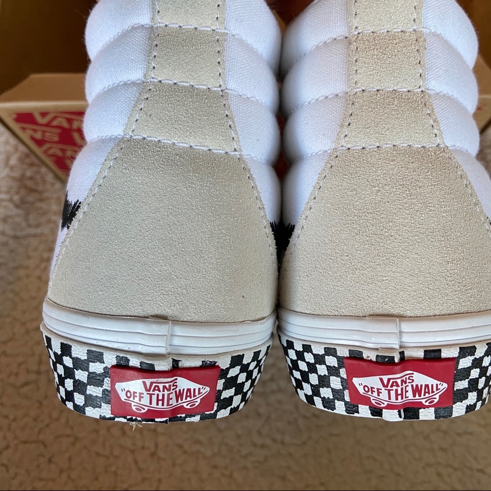 NWT Vans Sk8-Hi Reissue DIY Skate Shoe W 7, M 5.5 - Picture 5 of 8